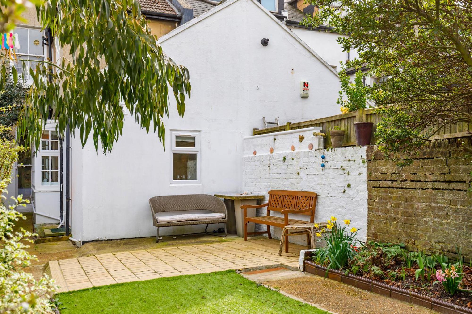 Central Hove Flat W Large Garden Экстерьер фото